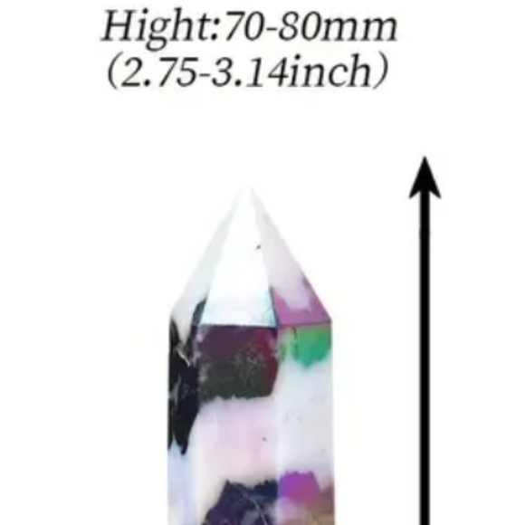 Natural Aura zebra Stone - Picture 4 of 6